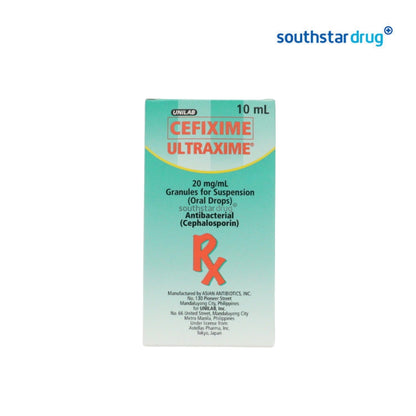 Rx: Ultraxime 20mg /ml 10ml Oral Drops