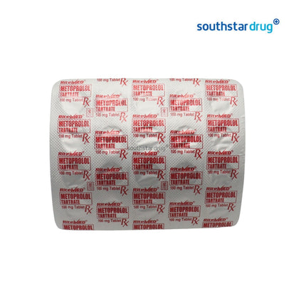 Rx: RiteMed Metoprolol 100mg Tablet