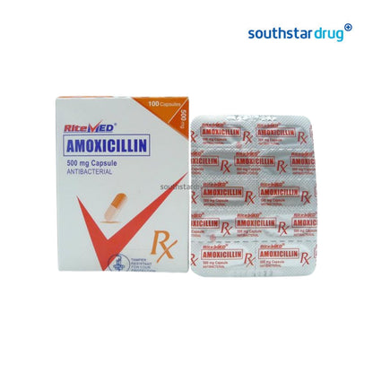 Rx: RiteMed Amoxicillin 500mg Capsule