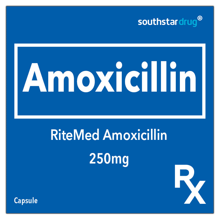 Rx: RiteMed Amoxicillin 250mg Capsule
