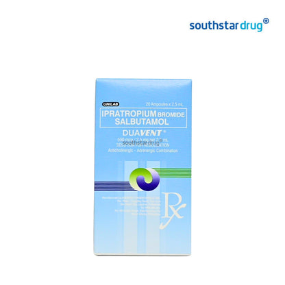 Rx: Duavent 500mcg Nebules
