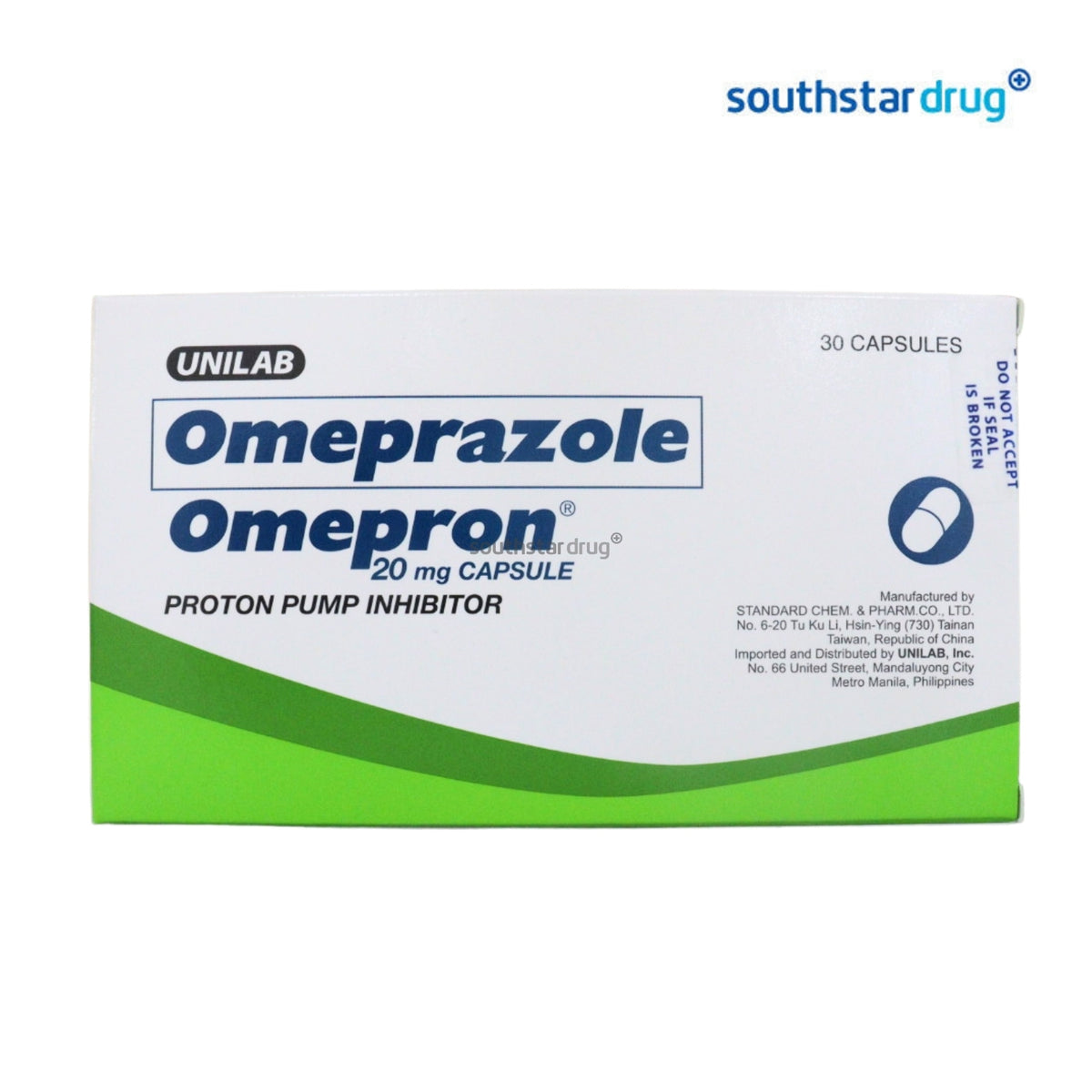 Rx: Omepron 20mg Capsule