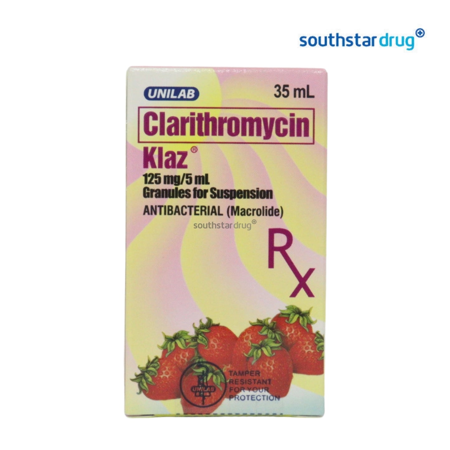 Rx: Klaz 125mg / 5ml 35ml Oral Suspension