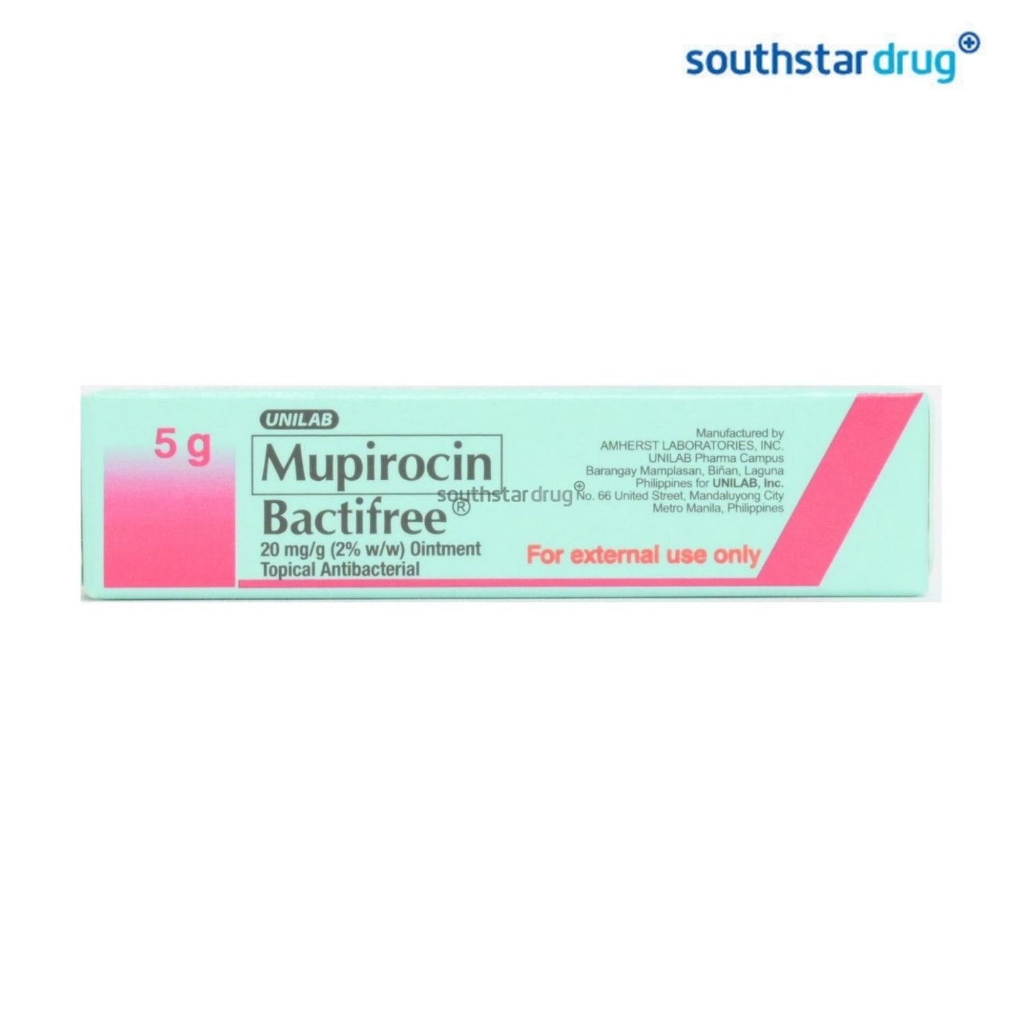 Rx: Bactifree 2% 5 g Ointment