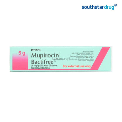Rx: Bactifree 2% 5 g Ointment