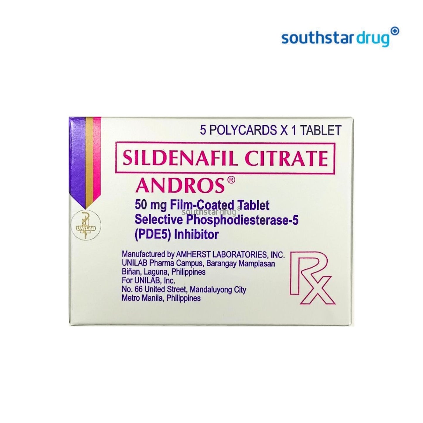 Rx: Andros 50mg Tablet