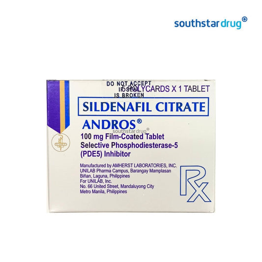 Rx: Andros 100mg Tablet