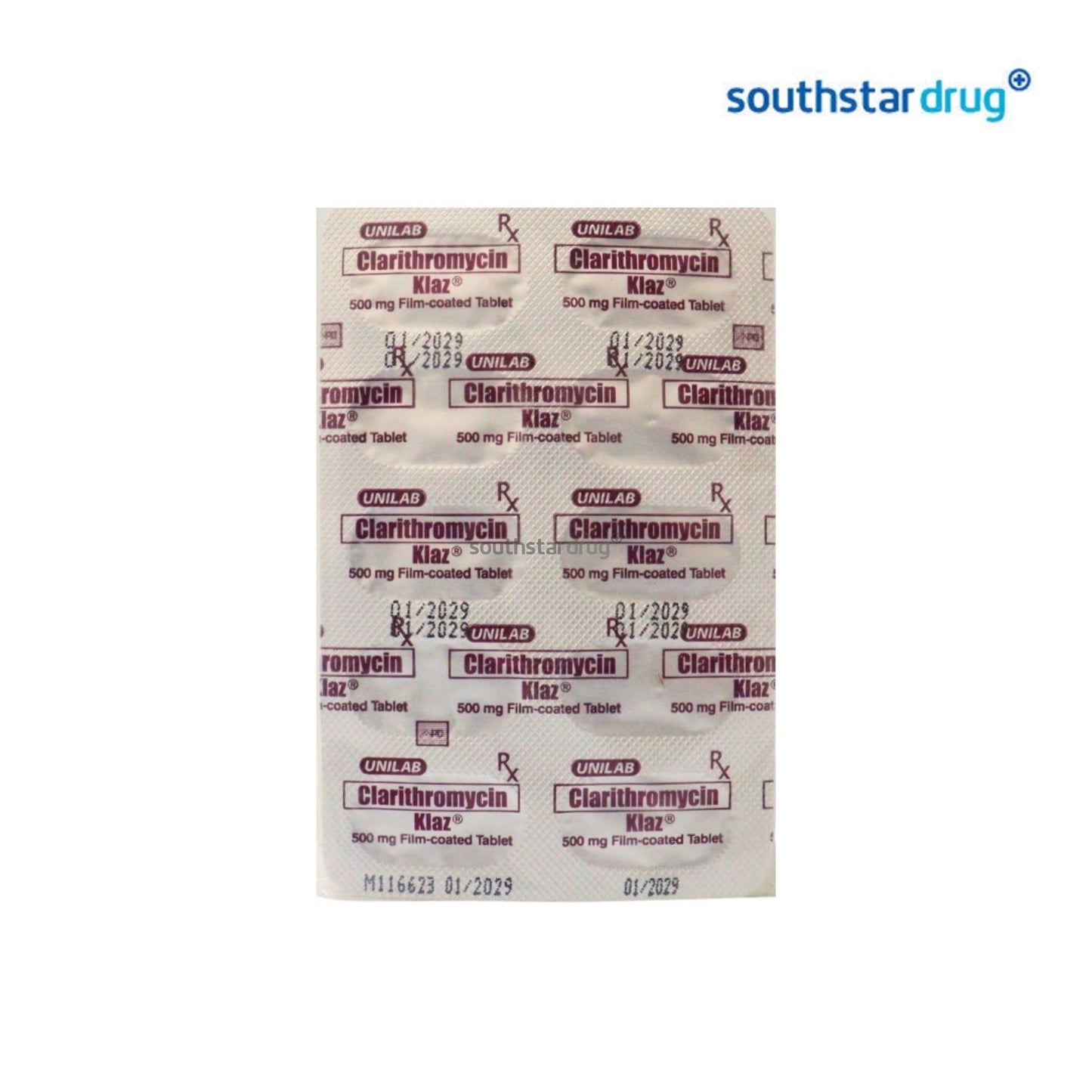 Rx: Klaz 500mg Tablet