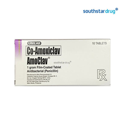 Rx: Amoclav 1 g Tablet