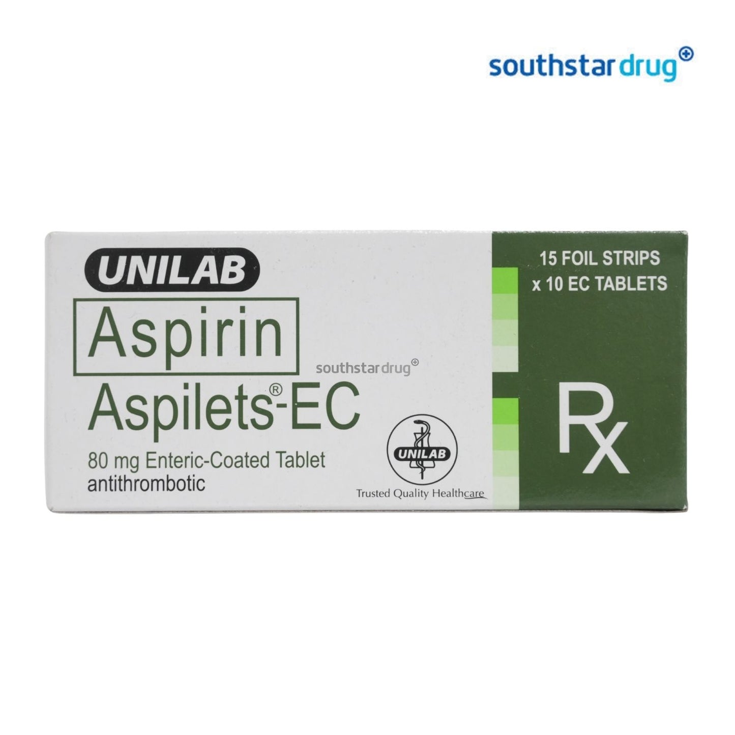 Rx: Aspilets - EC 80mg Tablet