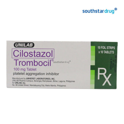 Rx: Trombocil 100mg Tablet