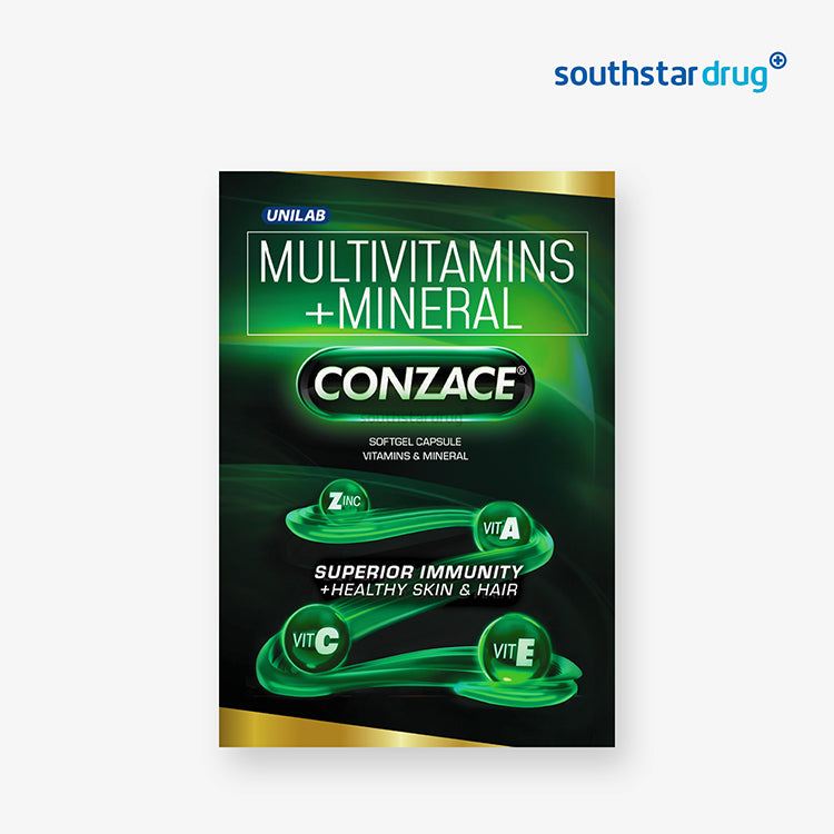 Conzace Multivitamins + Minerals Capsules (20pcs capsule) – Immune & Skin Health Support