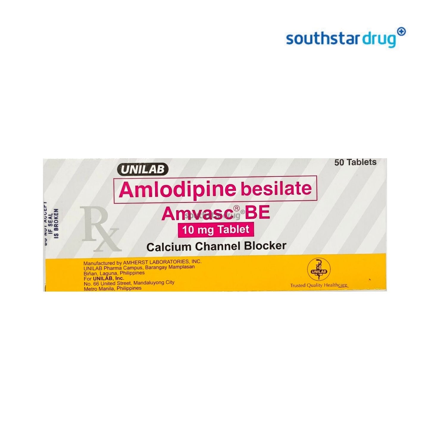 Rx: Amvasc BE 10mg Tablet