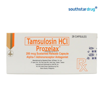 Rx: Prozelax 200mcg Capsule
