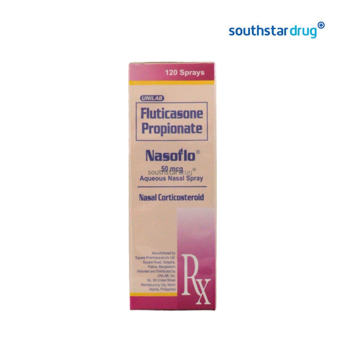 Rx: Nasoflo 50mcg Nasal Spray