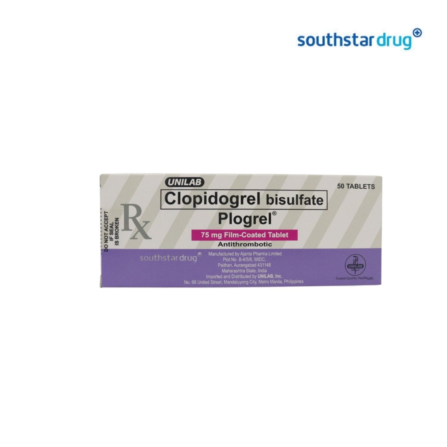 Rx: Plogrel 75mg Tablet