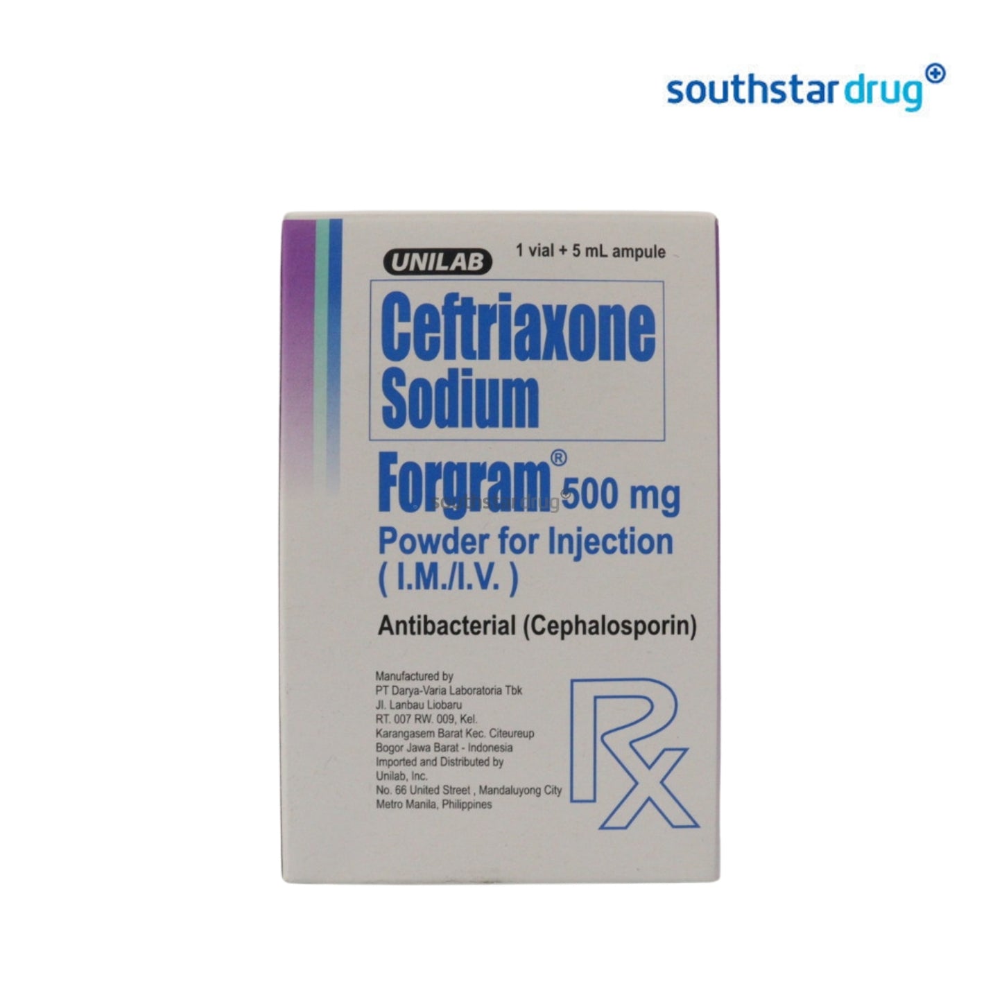 Rx: Forgram 500mg Vial