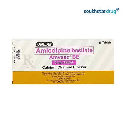 Rx: Amvasc BE 5mg Tablet