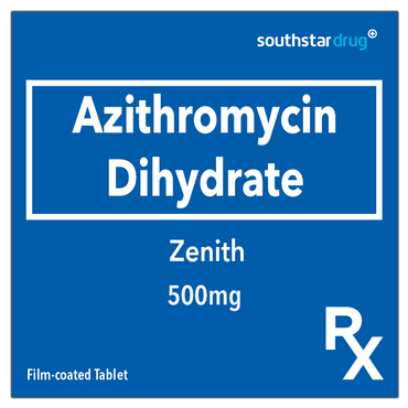 Rx: Zenith 500mg Film-coated Tablet