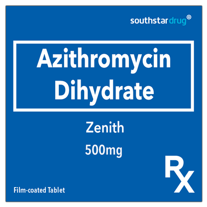Rx: Zenith 500mg Film-coated Tablet