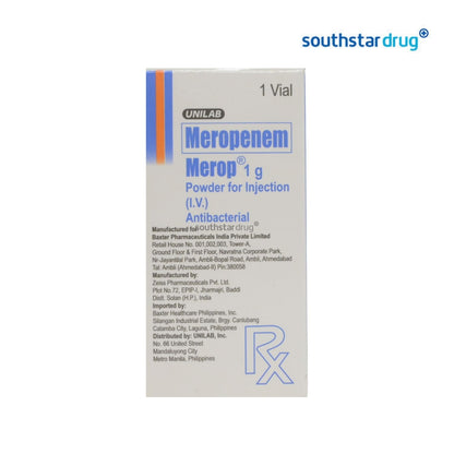Rx: Merop 1g Vial