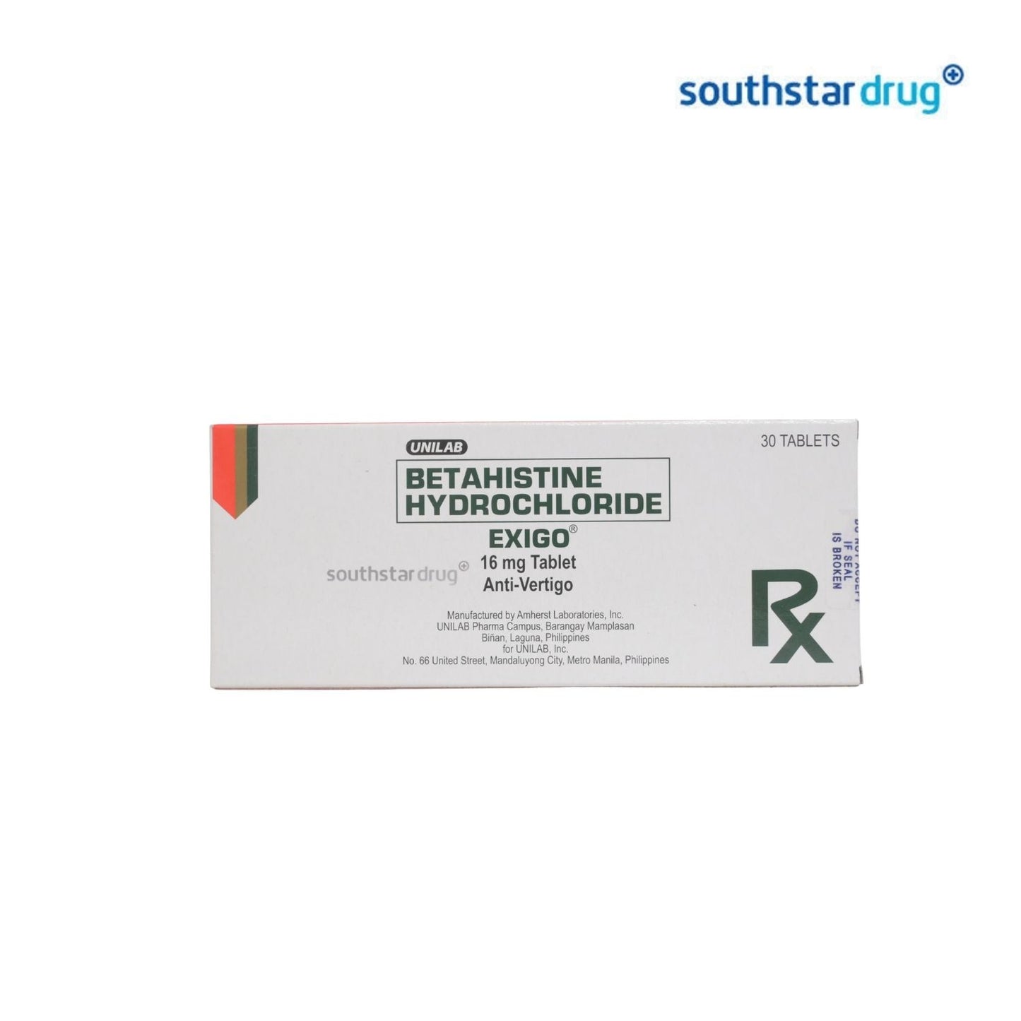 Rx: Exigo 16mg Tablet