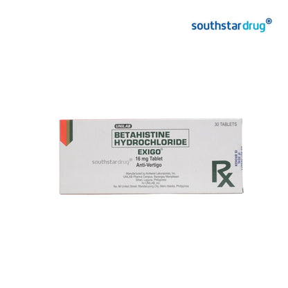 Rx: Exigo 16mg Tablet
