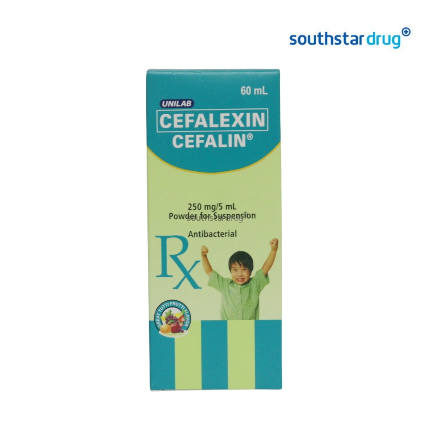 Rx: Cefalin 250mg / 5ml 60ml Oral Suspension