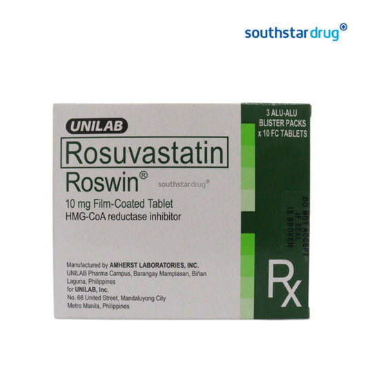 Rx: Roswin 10mg Tablet