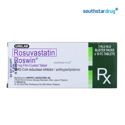 Rx: Roswin 20mg Tablet