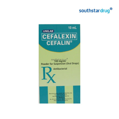 Rx: Cefalin 100mg /ml 10ml Oral Drops