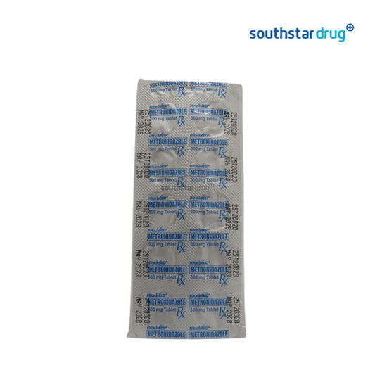 Rx: RiteMEd Metronidazole 500mg Tablet