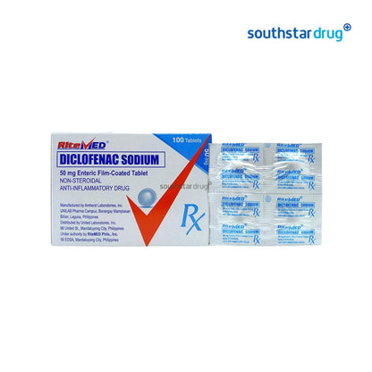 Rx: RiteMed Diclofenac 50mg Tablet