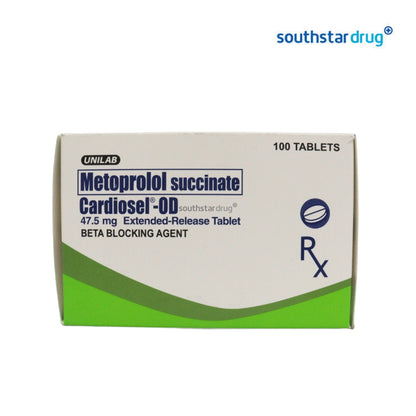 Rx: Cardiosel - OD 47.5mg Tablet