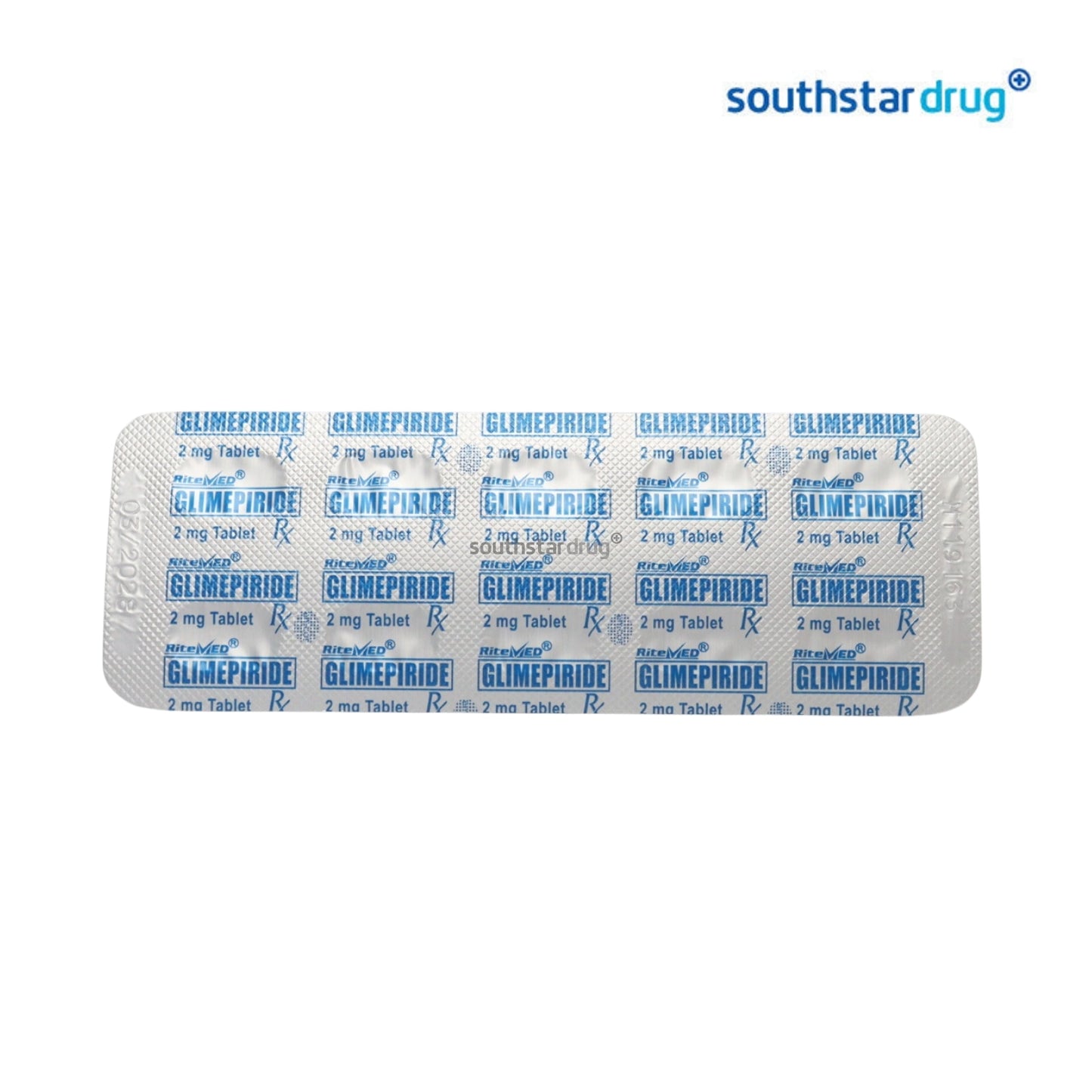 Rx: RiteMed Glimepiride 2mg Tablet