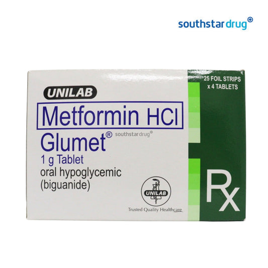 Rx: Glumet 1 g Tablet