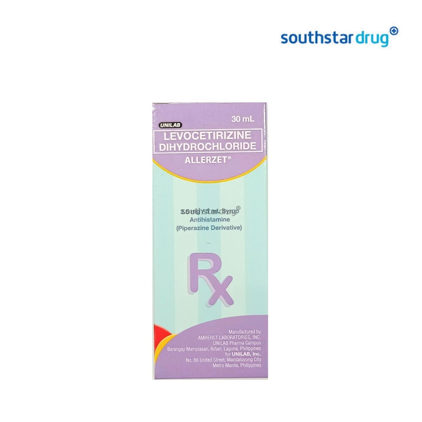 Rx: Allerzet 2.5mg 30ml Syrup