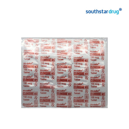 Rx: RiteMed Clonidine 150mcg Tablet