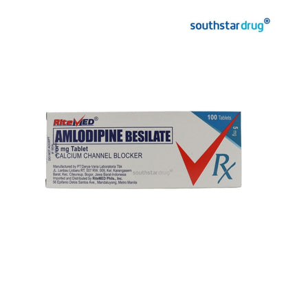 Rx: RiteMed Amlodipine 5mg Tablet