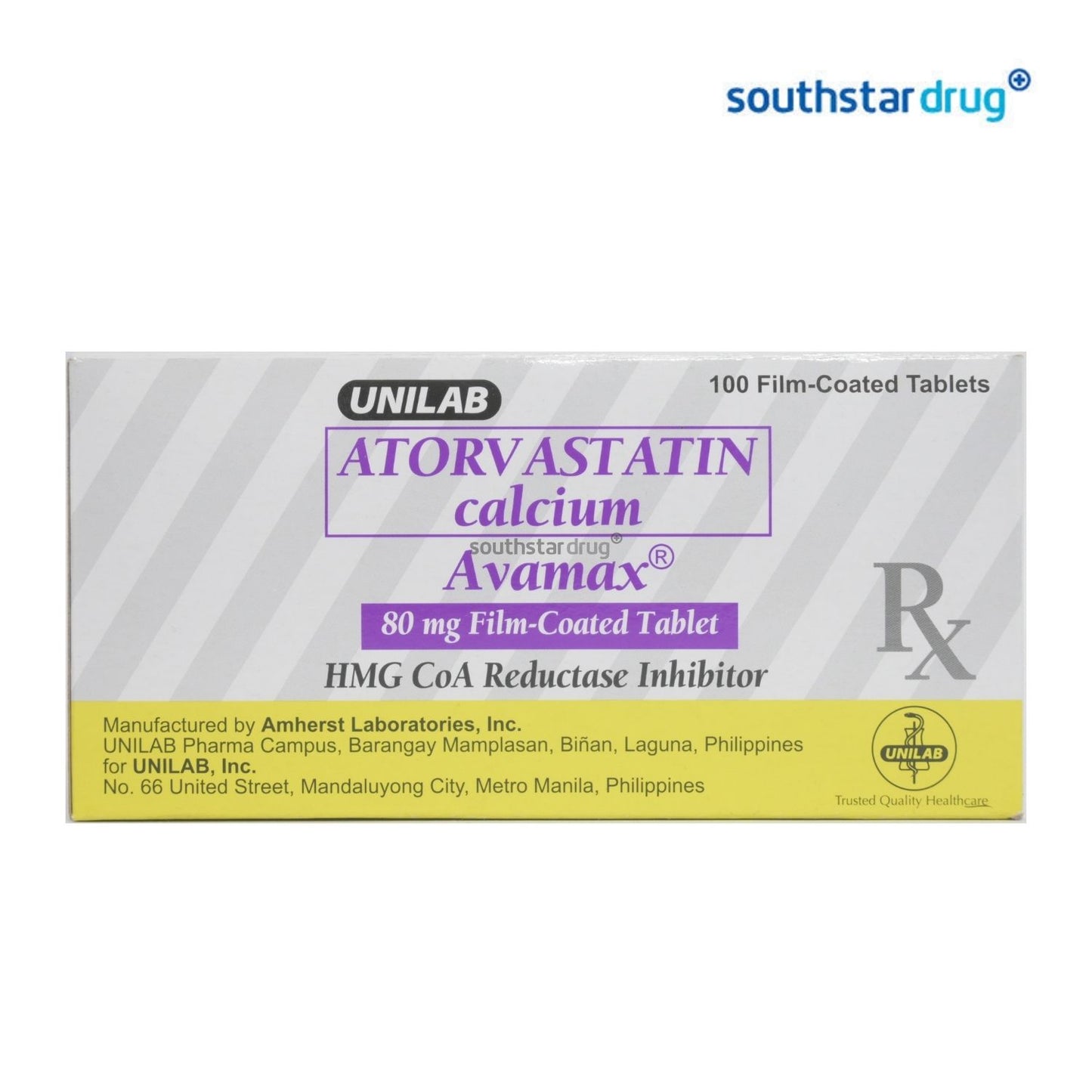 Rx: Avamax 80mg Tablet