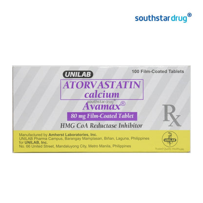 Rx: Avamax 80mg Tablet