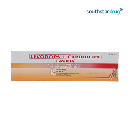 Rx: Lavida 100mg/25mg Tablet