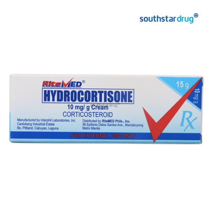 Rx: RiteMed Hydrocortisone 10mg/g Cream 15g