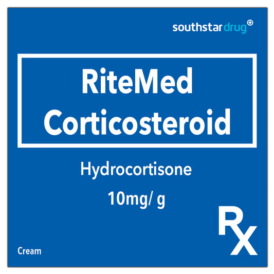 Rx: RiteMed Hydrocortisone 10mg/g Cream 15g