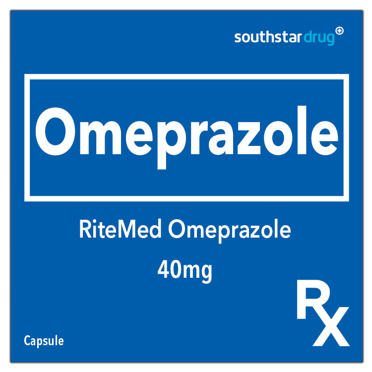 Rx: RiteMed Omeprazole 40mg Capsule