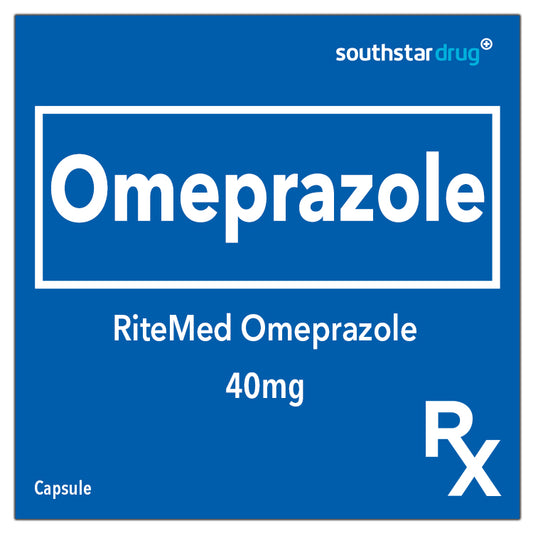 Rx: RiteMed Omeprazole 40mg Capsule