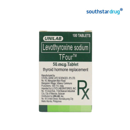 Rx: Tfour 50mcg Tablet
