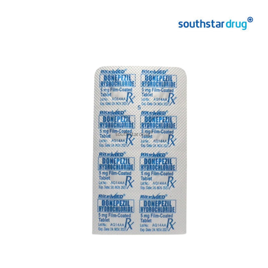 Rx: RiteMed Donepezil 5mg Tablet