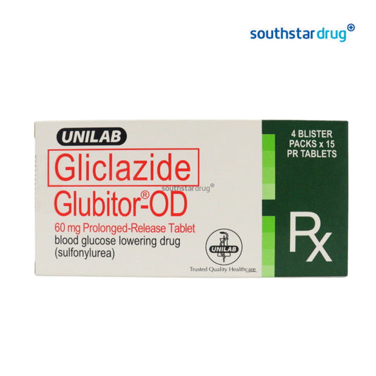 Rx: Glubitor OD 60mg Tablet