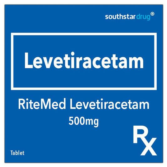 Rx: RiteMed Levetiracetam 500mg Tablet - Southstar Drug